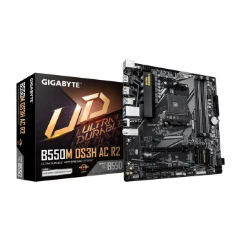 Mb Gigabyte Bb50M Matx Am4 128Gb 4Ddr4 1Hdmi 1Dp 4Usb3.2 B550M Ds3H Ac R2 - B550M DS3H AC R2