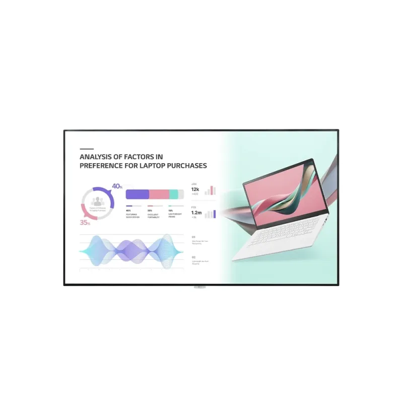 Lg Monitor Led Ips Professional 98In Ultra Hd 4K 500Nits - 98UH5J-H