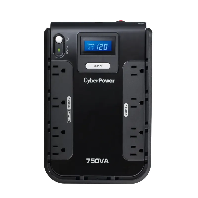 No-Break Cyberpower Cp750Lcd - 750 Va, 420 W, 8 H, N - CP750LCD