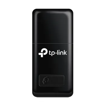 Tarjeta De Red Tplink Inalambrica Mini Usb N 300Mbps  Chipset Realtek  2T2R  2.4Ghz  Compatible Con 802.11B/G/N  Boton Qss  Utilidad De Ejecucion Automatica  Soporta Soft-Ap  Antena Interna (Sustituye Al Modelo Tp-Wn723N) - TP-WN823N
