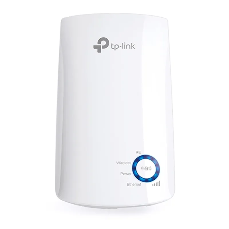 Extensor De Rango Tplink Inalambrico N 300Mbps De Pared  Chipset Atheros  2T2R  2.4Ghz  Compatible Con 802.11B/G/N  Boton Expansor De Rango  Modo Expansor De Rango  2 Antenas Internas  1 Puerto Ethernet Rj45 (Sutituye Al Modelo Tp-Wa830Re)/Tl-Wa850Re - TP