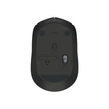 Mouse Óptico Inalámbrico Logitech M170, Hasta 1,000 Dpi, 3 Botones, Usb, Color Negro. - LOG-910-004940