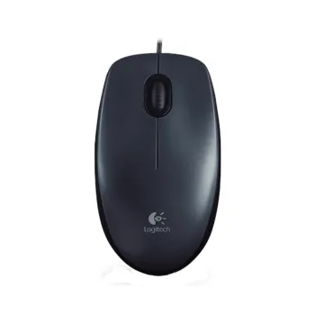 Mouse Alambrico Logitech M90 Color Negro  Optico  Usb  1000 Dpi  3 Botones  Pc/Mac - LOG-910-004053