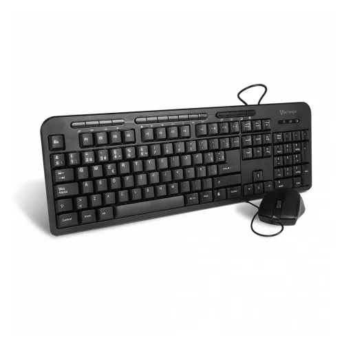 Kit Vorago Km 105 Teclado Y Mouse Alambrico Usb - AC-395879-2 Kit Vorago Km 105 Teclado Y Mouse Alambrico Usb - AC-395879-2