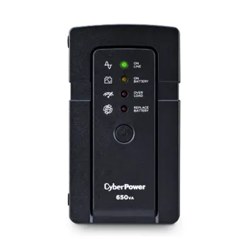 No-Break Cyberpower Rt650 - 650 Va, 400 W, Negro - RT650