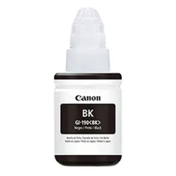 Botella De Tinta Negro Canon Gi-190 Bk, Modelo: 0667C001Ac. - 0667C001AC