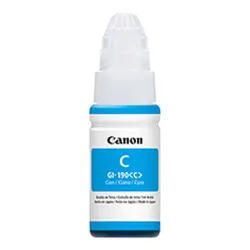 Botella De Tinta Canon Gi-190 C Para Pixma G1100 G2100, G3100 - 0668C001AB/AA/AC