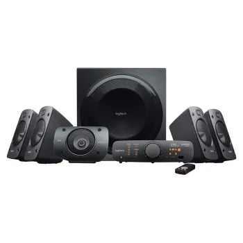 Bocinas Logitech Z906 - 5.1 Canales - 500 Watts RMS - THX - DVD/ iPod/ RCA - 980-000474