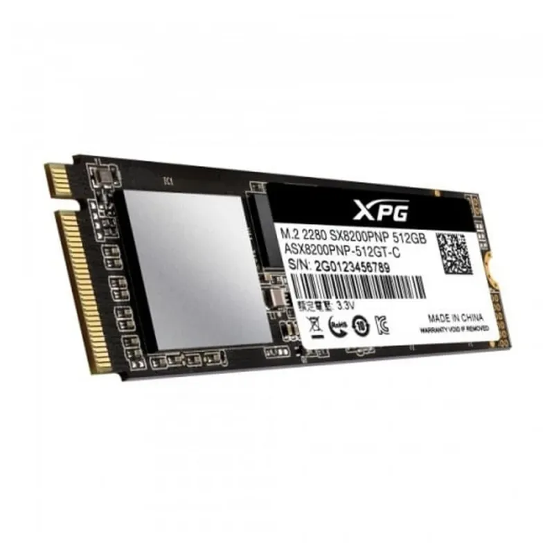 Unidad De Estado Sólido Adata Xpg Sx8200 Pro M.2 512Gb Pci Express 3.0 - ASX8200PNP-512GT-C