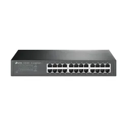 Switch Tplink Rack/Escritorio De 24 Puertos Gigabit, 24 Puertos Rj45 De 10/100/1000Mbps, Vlan Basada En Mtu, Qos, Igmp Snooping, Easy Smart, No Administrable. - TP-SG1024D Switch Tplink Rack/Escritorio De 24 Puertos Gigabit, 24 Puertos Rj45 De 10/100/1000Mbps, Vlan Basada En Mtu, Qos, Igmp Snooping, Easy Smart, No Administrable. - TP-SG1024D
