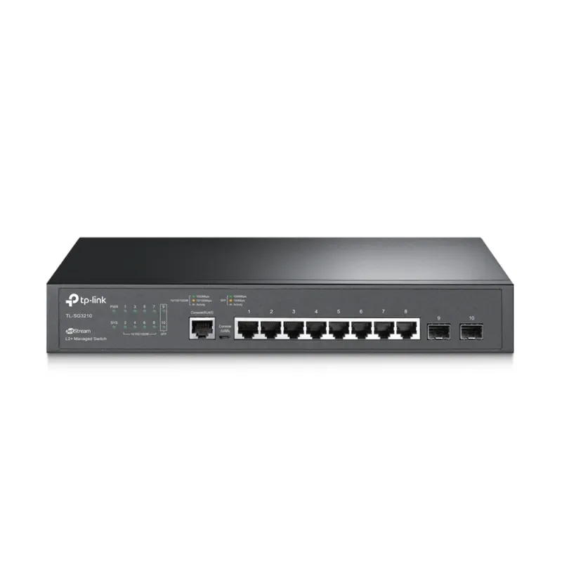 Jetstream 8-Port Gigabit L2 M Anaged Switch With 2 Sfp Slots - SG3210/TL-SG3210