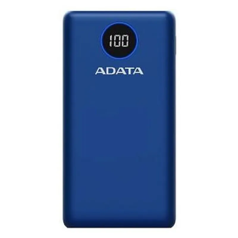 Adata Power Bank Azul Dgt - AP20000QCD-DGT-C