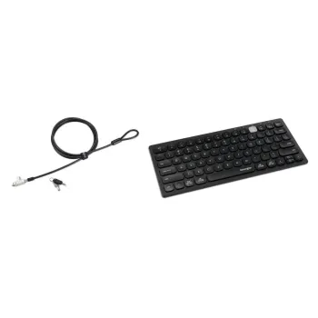 Candado de Seguridad Kensington K60500WW - 1.8m - Negro - 25 Piezas - Teclado Kensington K75502ES - BDL K60500WW