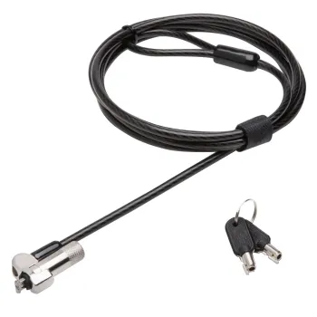 Techzone Tzkl703Kd Cable Antirrobo Negro 1.8 M - TZKL703KD