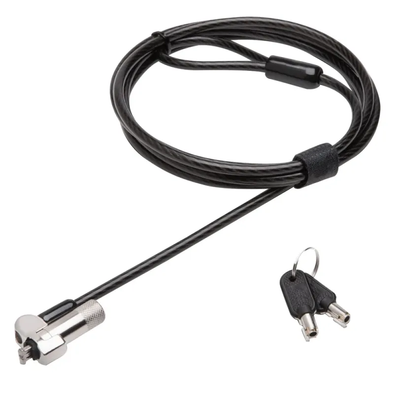 Techzone Tzkl703Kd Cable Antirrobo Negro 1.8 M - TZKL703KD