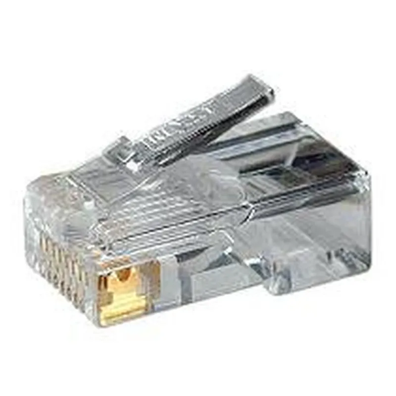 Plug Nexxt - Cat5e - RJ-45 - Transparente - 100 Piezas - AW102NXT01