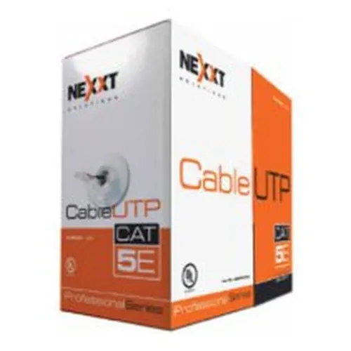 Bobina Nexxt - Cat5e - 305M - Negro - AB355NXT07 Bobina Nexxt - Cat5e - 305M - Negro - AB355NXT07