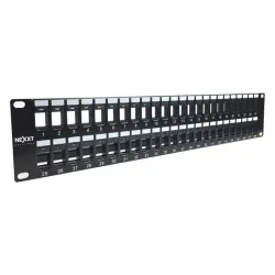 Organizador Nexxt AW192NXT41 - 19" - 2U - 48 Puertos - AW192NXT41 Organizador Nexxt AW192NXT41 - 19" - 2U - 48 Puertos - AW192NXT41