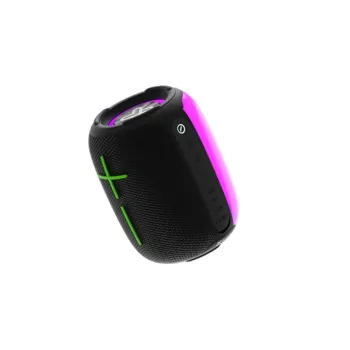 Bocina Portátil Klip Xtreme ZoundFire - Bluetooth - 3.5mm - LED - KBS-250BK