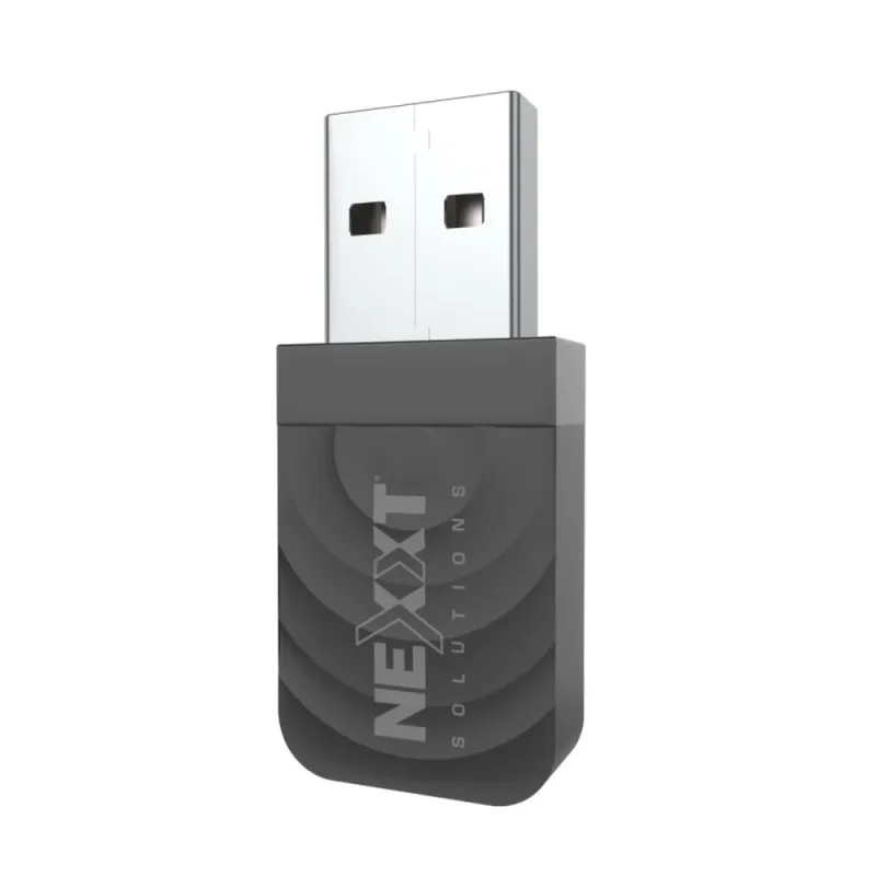 Adaptador de Red Nexxt Lynx1300-AC - USB 3.0 - Doble Banda - 1300Mbps - Negro - NCU-L1300