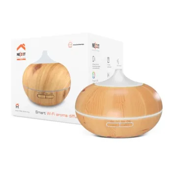 Difusor de aroma Nexxt NHA-A600 - Wi-Fi - LED 7 Colores - 300ml - NHA-A600