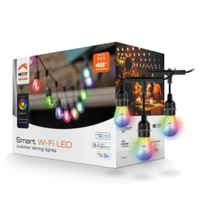 Juego de Luces Inteligentes Nexxt NHB-O100 - Wi-Fi - RGB - NHB-O100