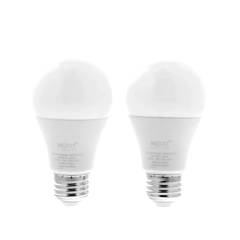 Foco Inteligente Nexxt NHB-W1102K - Wi-Fi - 800 Lúmenes - Blanco - 2 Piezas - NHB-W1102K