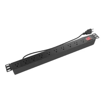 PDU Nexxt NPD-11U9N15A - 9 Tomas NEMA 5-15R - Monofásico - NPD-11U9N15A