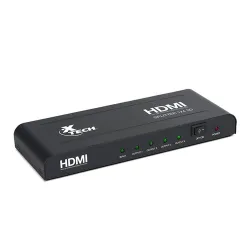 Multiplicador HDMI Xtech XHA-410 - 4 salidas - 1080p - Negro - XHA-410 Multiplicador HDMI Xtech XHA-410 - 4 salidas - 1080p - Negro - XHA-410