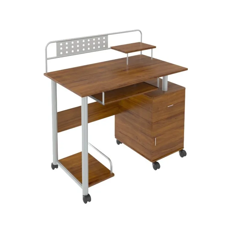 Escritorio para Computadora Xtech XTF-CD195 - 6 Ruedas - Roble - XTF-CD195