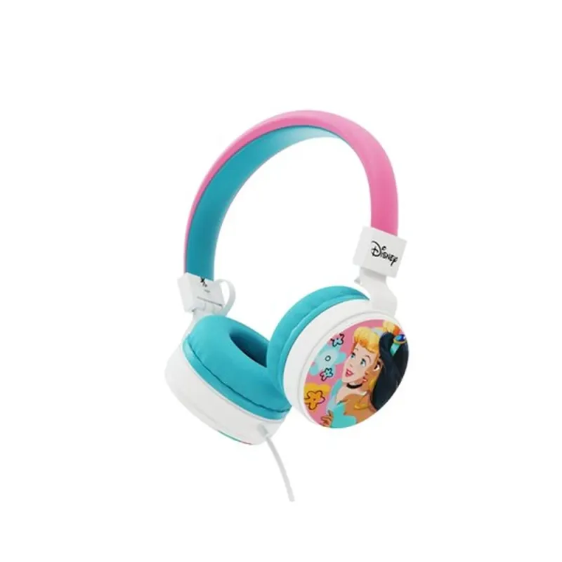Audífonos Xtech XTH-D274PS - Alámbrico - 3.5mm - Micrófono - Edición Disney Princesa - XTH-D274PS