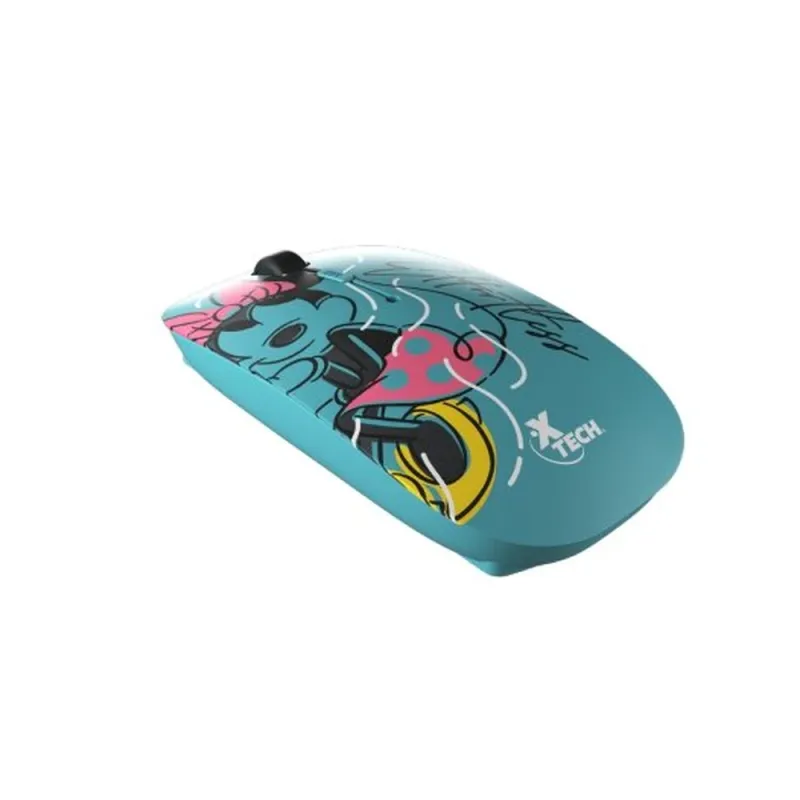 Mouse Xtech XTM-D340MM - Inalámbrico - USB - Aqua - Edición Minnie Mouse - XTM-D340MM