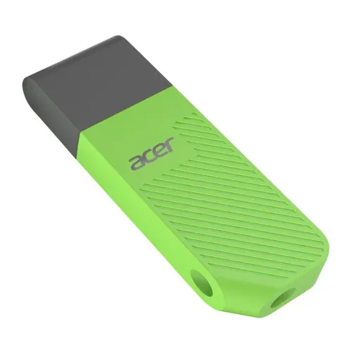 Memoria USB Acer UP300 - 128GB - USB 3.2 - Negro con Verde - BL.9BWWA.559