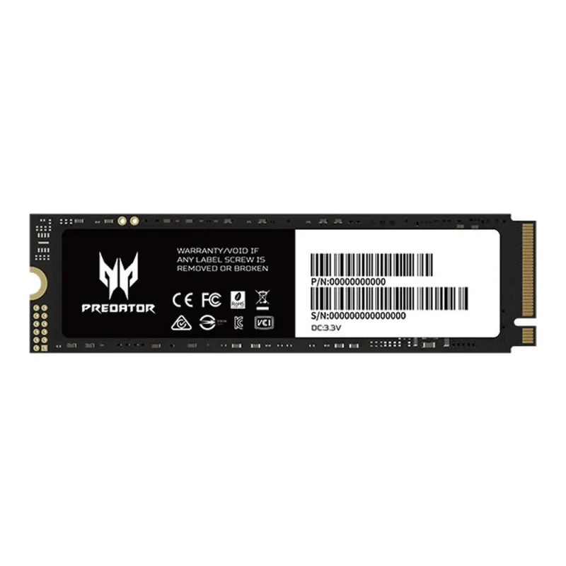 Unidad de Estado Sólido Acer Predator GM7 - M.2 2280 - 1TB - PCI-E 4.0 - BL.9BWWR.118
