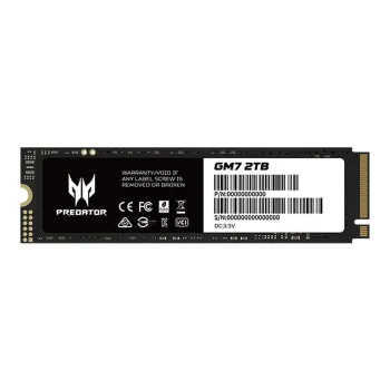 Unidad de Estado Sólido Acer Predator GM7 - M.2 2280 - 2TB - PCI-E 4.0 - BL.9BWWR.119