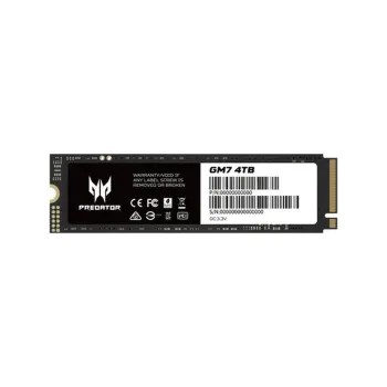 Unidad de Estado Sólido Acer Predator GM7 - M.2 2280 - 4TB - PCI-E 4.0 - BL.9BWWR.120