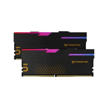 Memoria RAM Acer Predator Hermes - DDR5 - 64GB (2x32GB) - 6400MHz - DIMM - Para PC - BL.9BWWR.424
