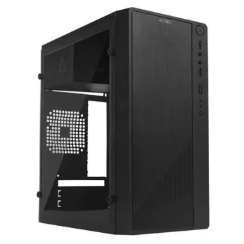 Gabinete Acteck KIOTO GC220 - Mini Torre - Micro ATX/Mini ITX - Fuente 500W - Negro - AC-933063