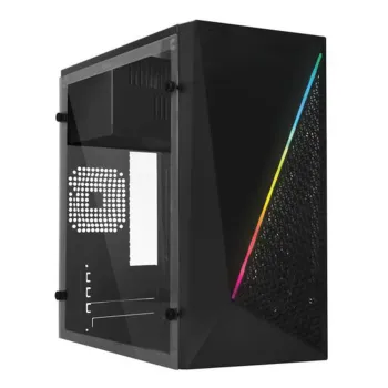 Gabinete Gamer Acteck Kioto GC460 - Micro Torre - Micro-ATX/Mini-ITX - Fuente 500W - Panel Lateral - AC-933070