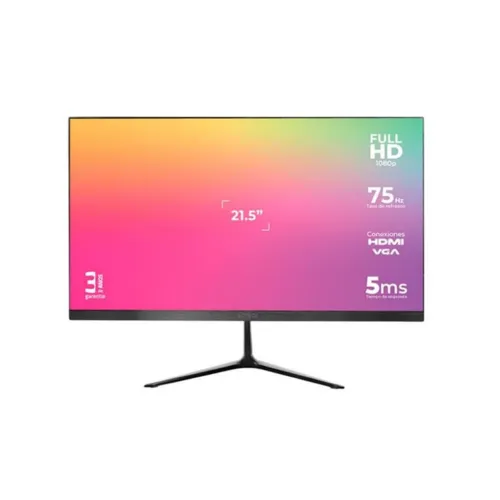 Monitor Acteck Captive Vivid SP215 - 21.5" - Full HD - HDMI - VGA - AC-933858 Monitor Acteck Captive Vivid SP215 - 21.5" - Full HD - HDMI - VGA - AC-933858