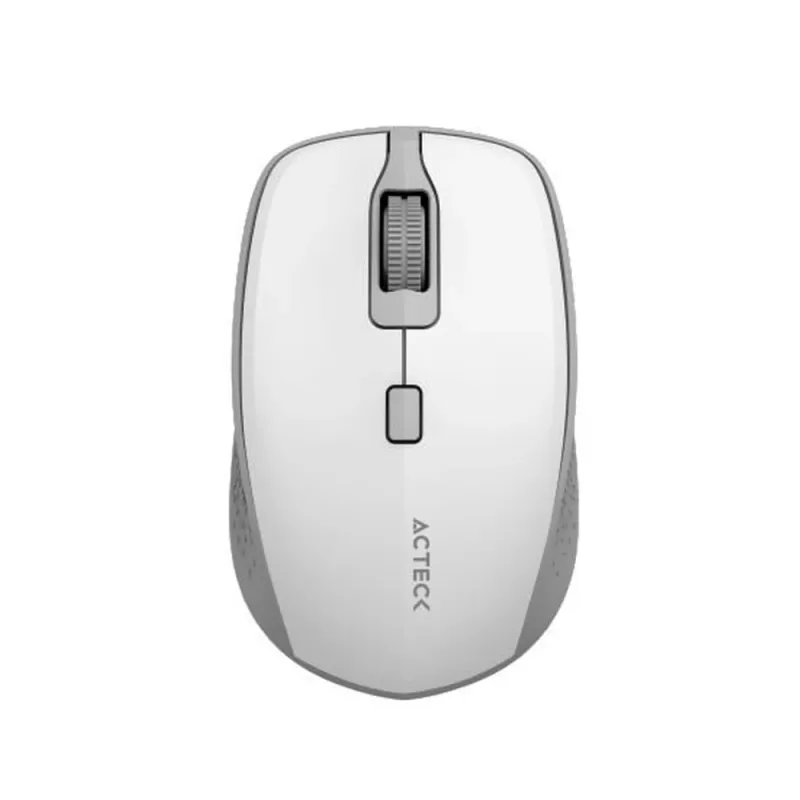 Mouse Acteck OPTIMIZE TRIP MI670 - Inalámbrico - USB - 4 Botones - Blanco - AC-934138