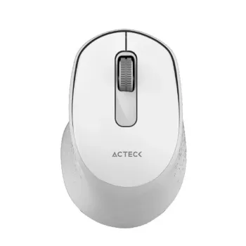 Mouse Acteck OPTIMIZE ERGO MI470 - Inalámbrico - USB - Blanco - AC-934152