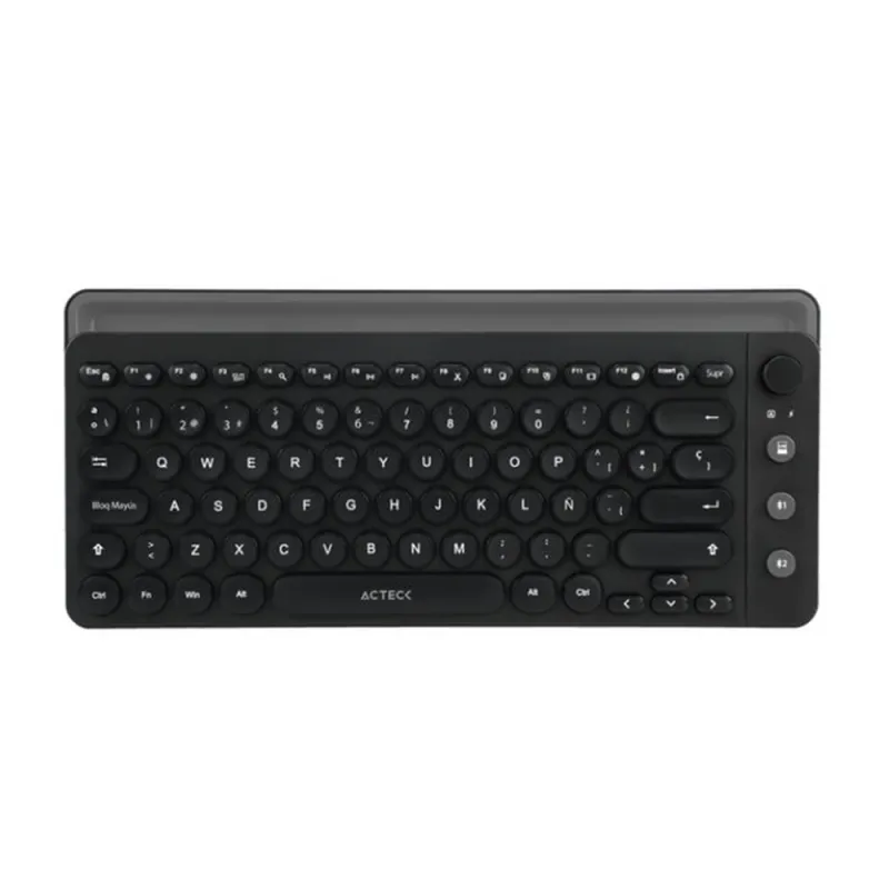 Teclado Acteck UNY COMP TI685 - Inalámbrico - Bluetooth - Español - AC-934183