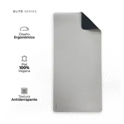 Mouse Pad Gamer Acteck Vibe Leather TP670 - 900x400mm - Gris - AC-934510