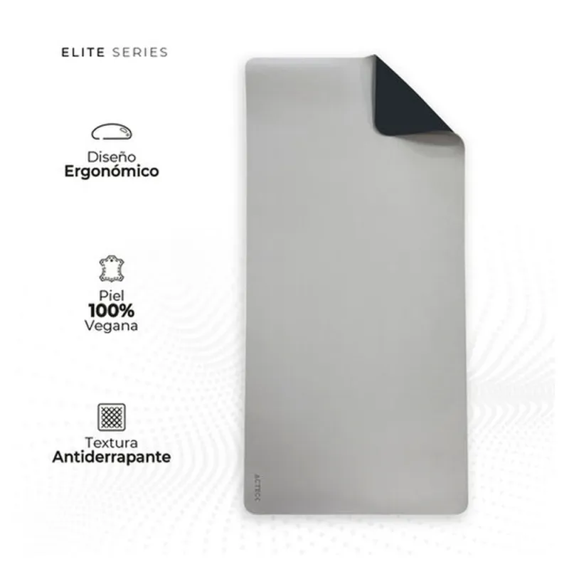 Mouse Pad Gamer Acteck Vibe Leather TP670 - 900x400mm - Gris - AC-934510