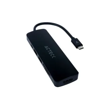 Hub USB Acteck GATE 6 DH660 - USB-C a HDMI - 2x USB - USB-C - Lector TF/ Lector SD - AC-934619