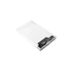 Gabinete Acteck Armor Clear HC440 - 2.5" - USB 3.2 - SATA - Transparente - AC-934695