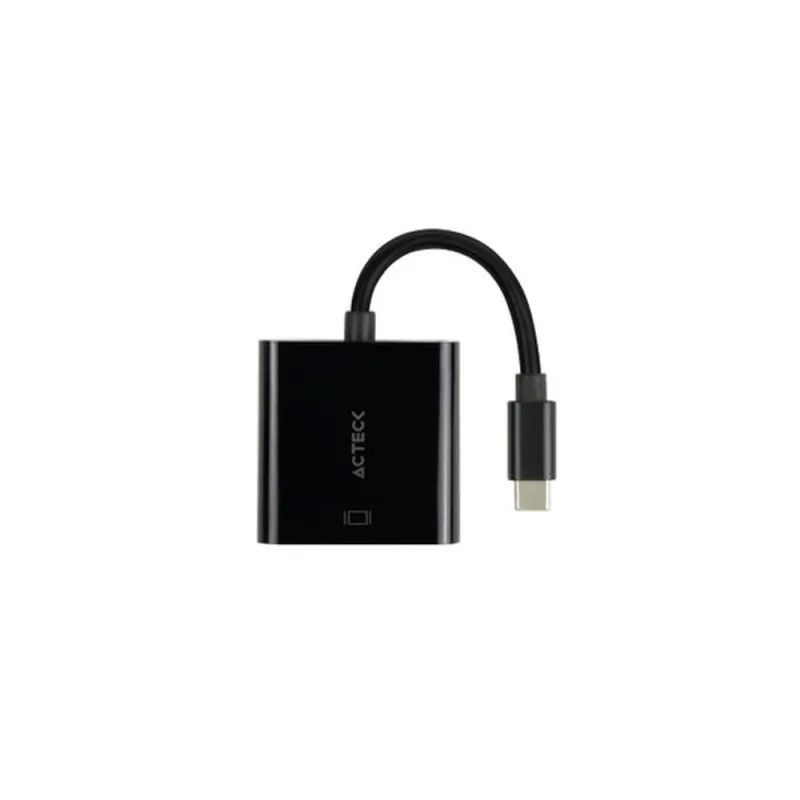 Adaptador Acteck Shift Plus AV415 - USB-C a VGA - AC-934725
