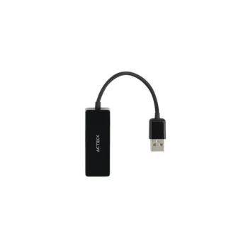 Adaptador Acteck Shift Plus AE420 - USB a RJ-45 - Negro - AC-934732