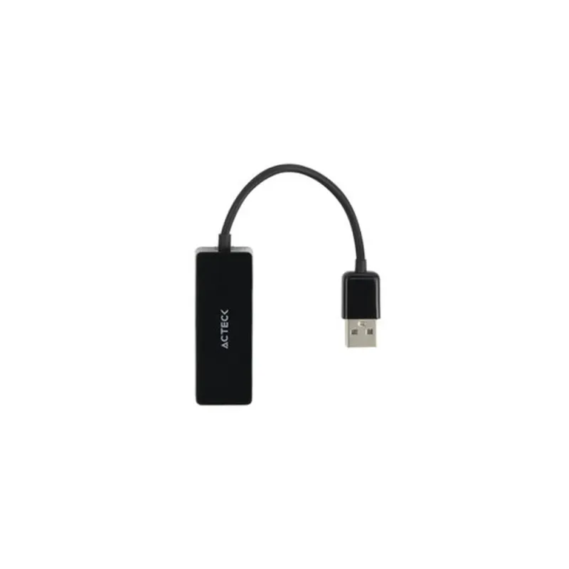Adaptador Acteck Shift Plus AE420 - USB a RJ-45 - Negro - AC-934732